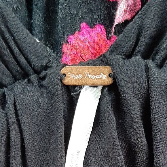 Free People Floral/Polka Dot Combination Maxi Dress - Picture 8 of 10